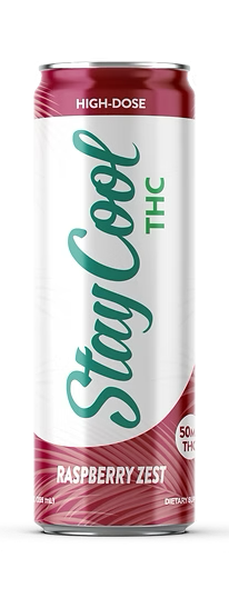 Stay Cool 50MG THC Drinks / Raspberry Zest
